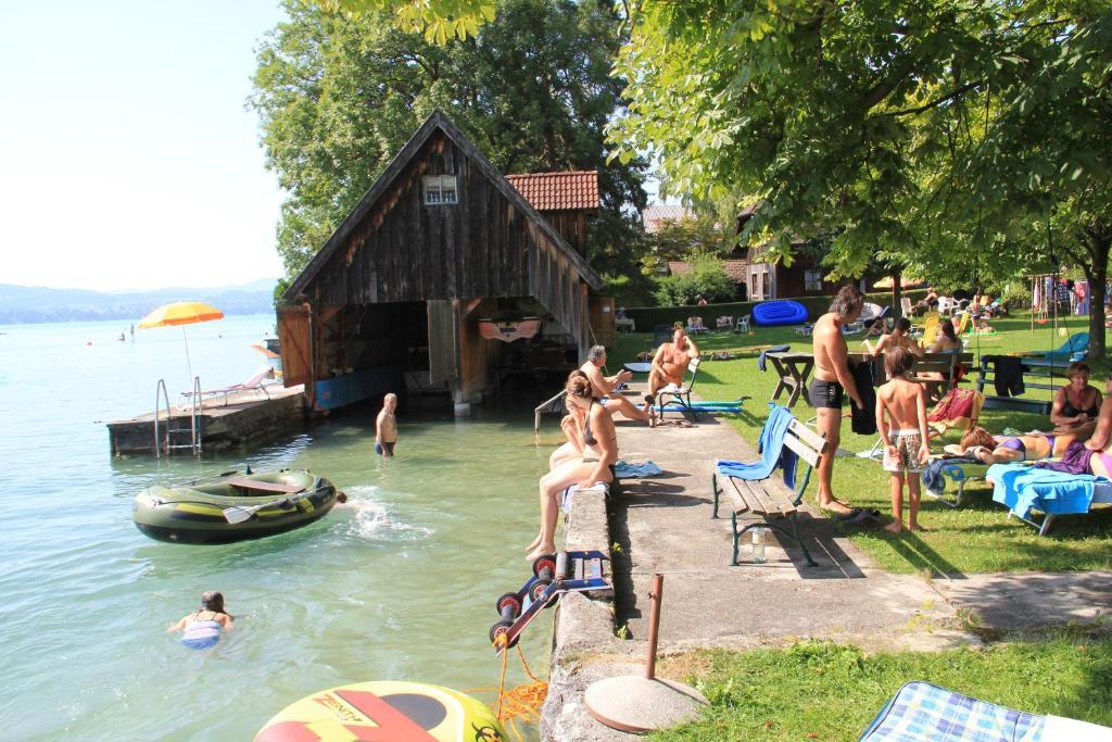 Ferienwohnungen Huber Weyregg Exteriér fotografie